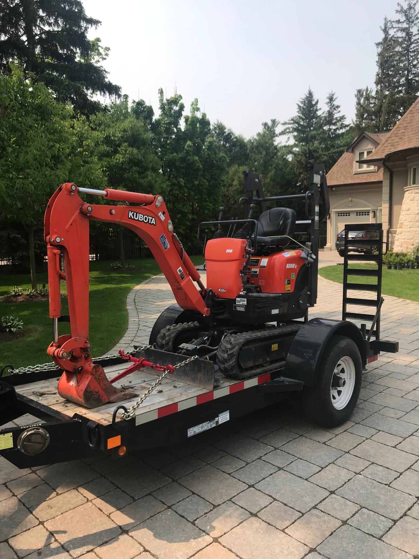Mini Excavator Rental Toronto, Vaughan 1Ton Mini Excavator Rental GTA