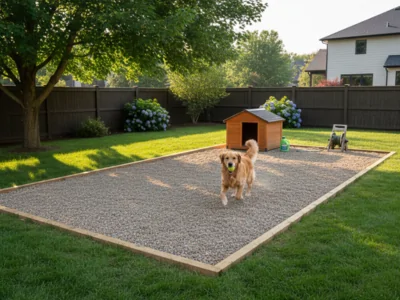 🐾 How to Build the Perfect Dog Run with Pea Gravel ?