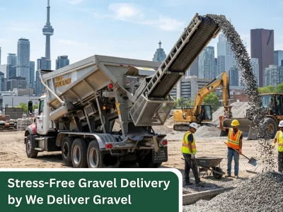 Bulk Gravel Delivery in Toronto: How to Save Time, Money, and Stress?